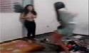 Mom brutally strips daughter  