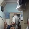 Doctor caught on tape with patient