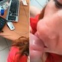 When your office coworker is a slut