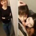 Real student house blowjob